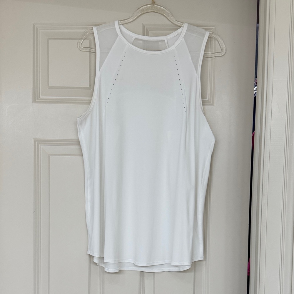Lululemon Athletica White Tank Top